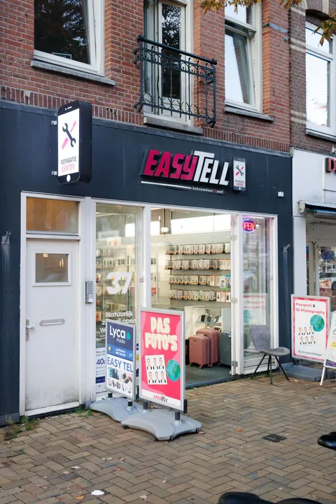 EASYTELL winkel: pasfoto's en pakketservice